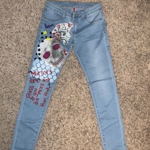 DIY kids jeans size 12